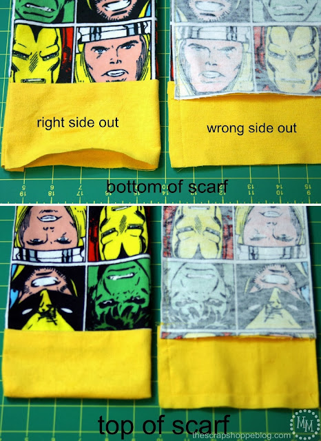 diy toddler scarf