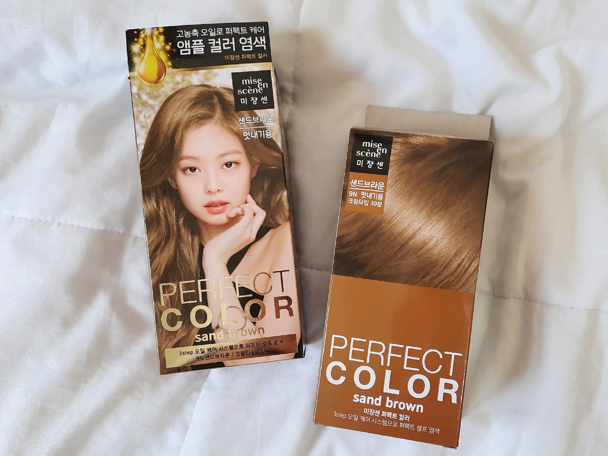 Mise En Scene x Blackpink hair dye: Perfect Color Series in 9N Sand Brown  Review (with vlog!) | voguelyvivien