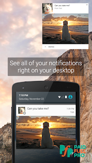Pushbullet SMS on PC latest pro apk download