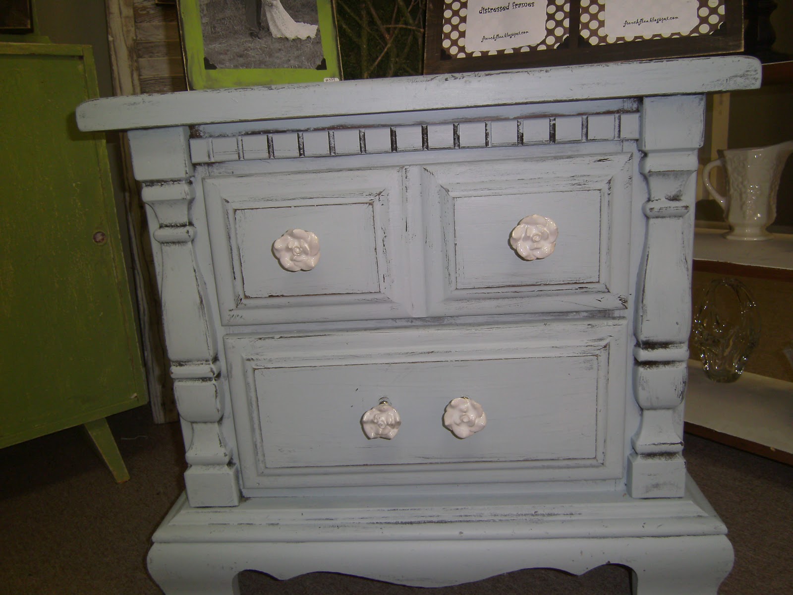 grace upon grace al Repurpose Your Old Furniture, Nightstand and Ferns!