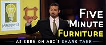 Jared Joyce on Shark tank Show 5 minute furniture season 3, episode 302
