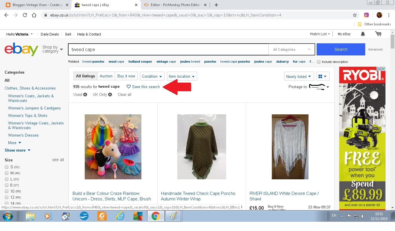 Vintage Vixen Vix's Tips How to Find Fabulous Vintage Clothing on eBay