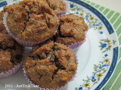 Resep Wheat Bran Muffin - Muffin Sehat Kaya Serat