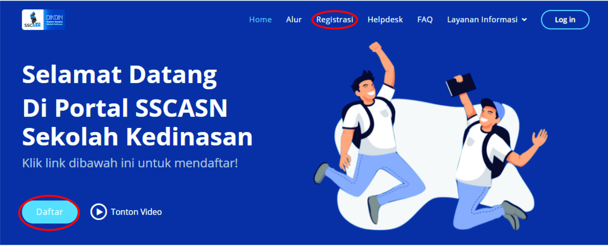 Sscndikdin Bkn Go Id Pendaftaran Ikatan Dinas Di Portal Sscn Ta 2021 2022 Pendaftaran Mahasiswa