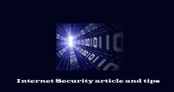 Artículo y consejos sobre seguridad en Internet