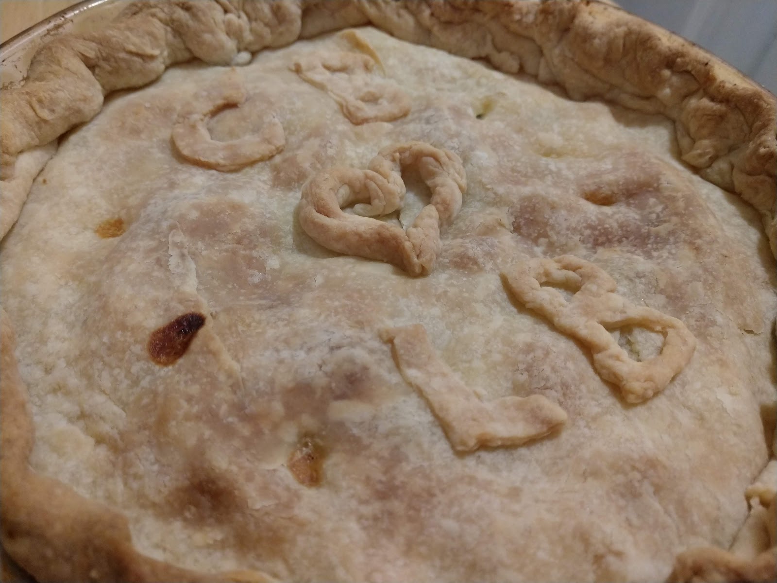 "So what are you making for dinner?" Favorite Chicken Pot Pie