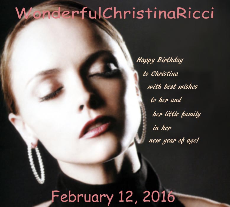 WonderfulChristinaRicci: Christina Ricci: Happy Birthday to Christina