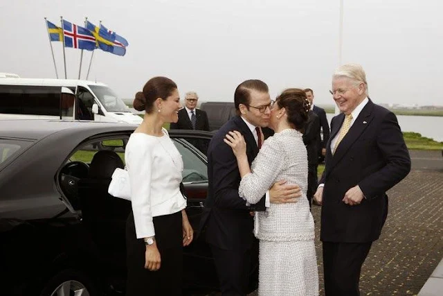 Crown Princess Victoria and Prince Daniel  Visit Iceland Day - 1