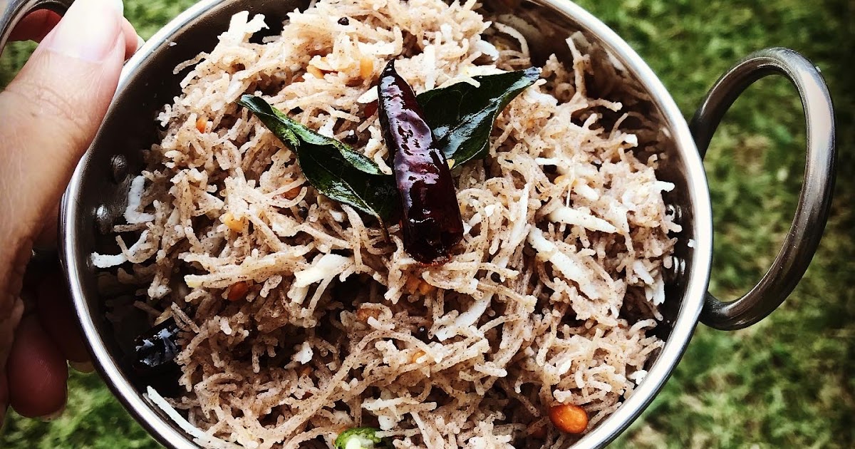 Recipe : Sheviyo Upma / Multigrain Vermicelli Upma - Vegan