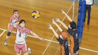 ハイキュー!! アニメ 2期17話 | HAIKYU!! Karasuno vs Wakutani minami