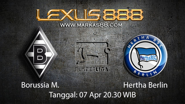 BOLA88 - PREDIKSI TARUHAN BOLA BORUSSIA MONCHENGLADBACH VS HERTHA BERLIN 7 APRIL 2018 ( GERMAN BUNDESLIGA )