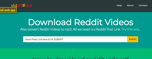 Reddit-videodownloaders