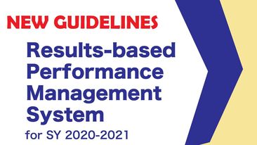 Guidelines on the Implementation of the Results-based Performance Management System for School Year 2020-2021