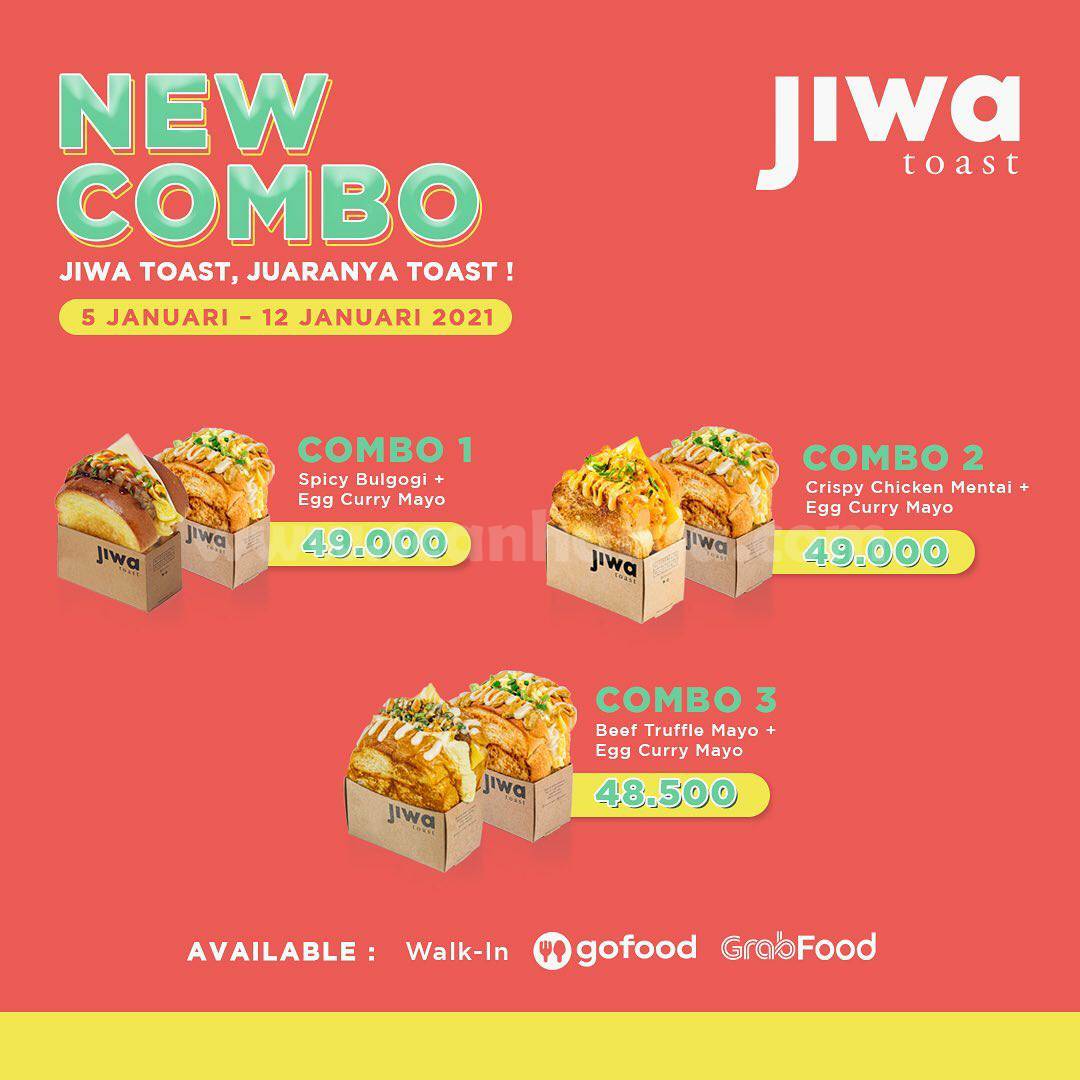 Promo JIWA TOAST Terbaru Harga Spesial Paket COMBO mulai Rp 48.500