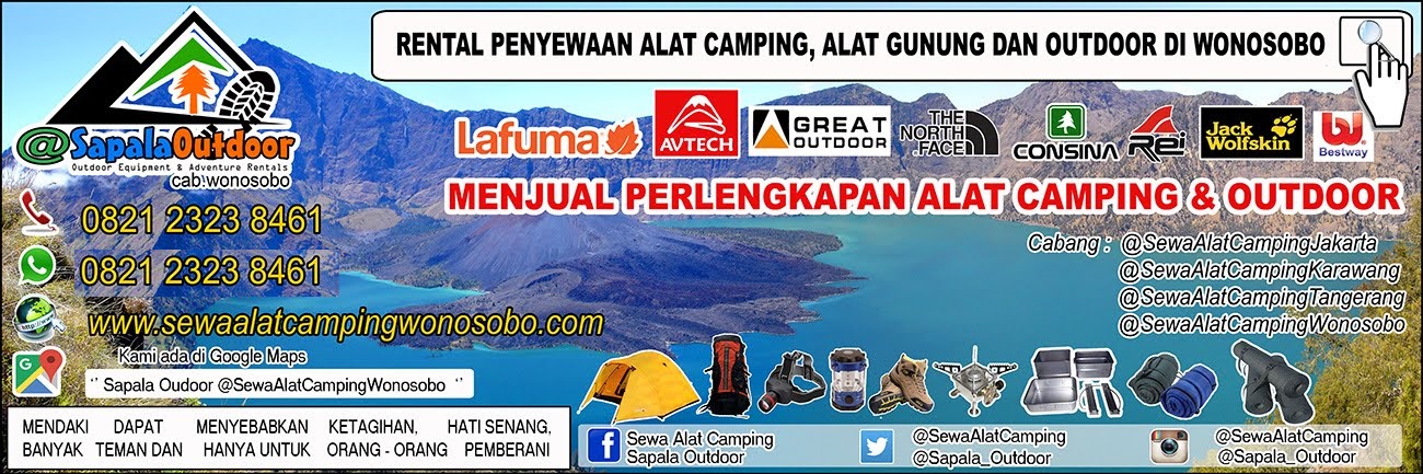 Penyewaan Alat Camping di Wonosobo