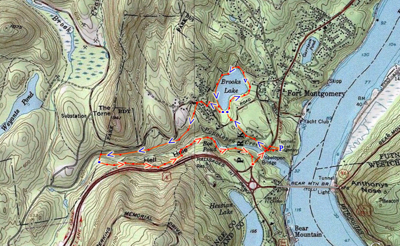 Harriman Hiker Harriman State Park and Beyond Popolopen Loop And Brooks Lake