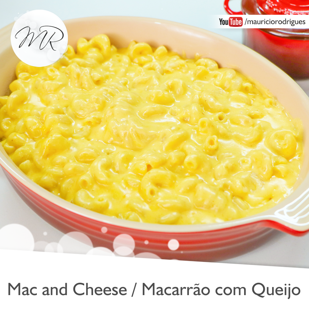 VÍDEO - Mac and Cheese / Macarrão com Queijo na Panela de Pressão Elétrica