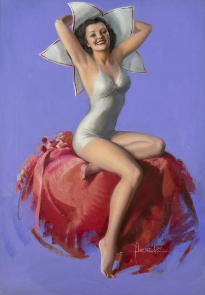 50+ Pin Up Girls Paintings for Your Inspiration