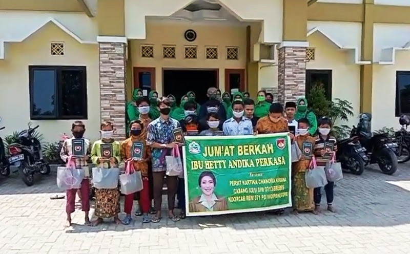 Puluhan Anak Panti Asuhan Pesantunan Brebes Dapat Kejutan Dari Persit Indonesia Media Center