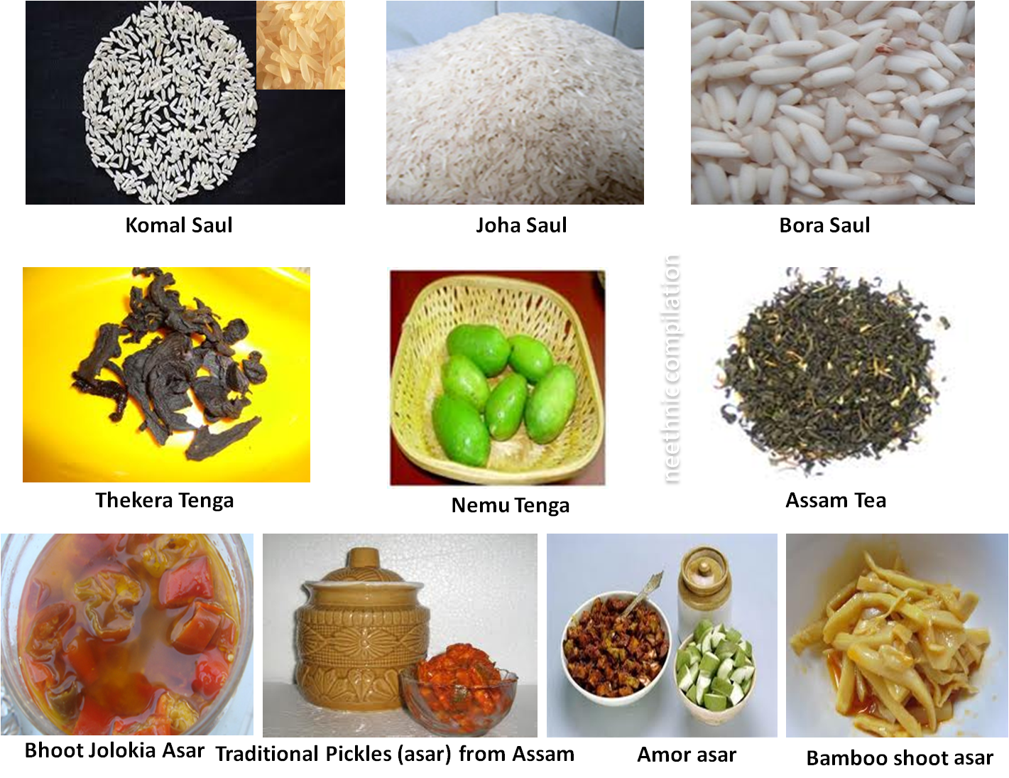 North East Ethnic Assam Assam Ethnic Food and Beverages