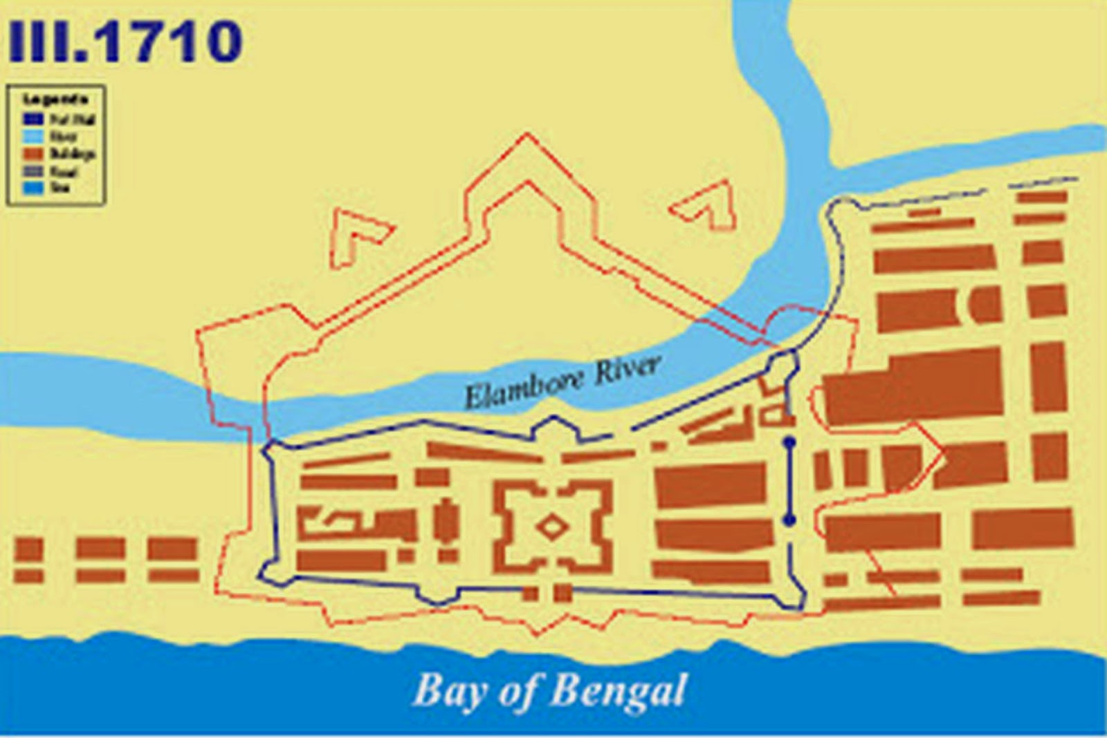Muthusamy's Photo Stream: Evolution of Fort St.George 1710 (As ...