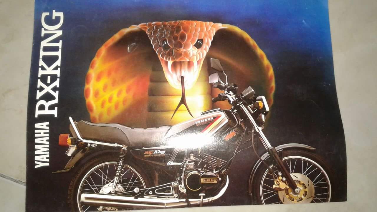 Djejak Masa: Brosur Yamaha RX King (kobra)