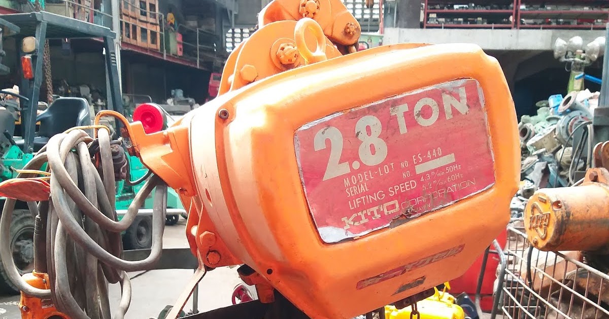 Products Kito 2.8 tons chain hoist from japan 2.8T