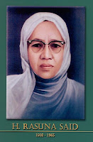 gambar-foto pahlawan nasional indonesia, Hj. Rasuna Said
