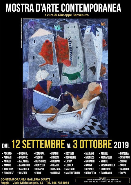 Un mondo contemporaneo alla Galleria d’arte di Giuseppe Benvenuto. In mostra dal 12 settembre al 3 ottobre artisti del panorama internazionale