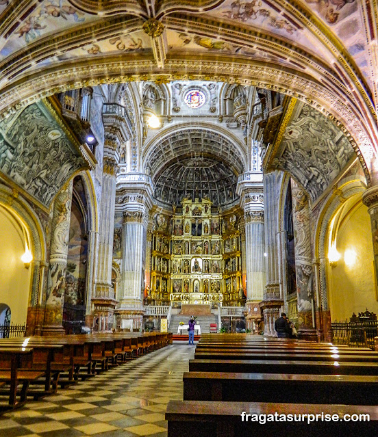 Igreja do Mosteiro de San Jerónimo, em Granada