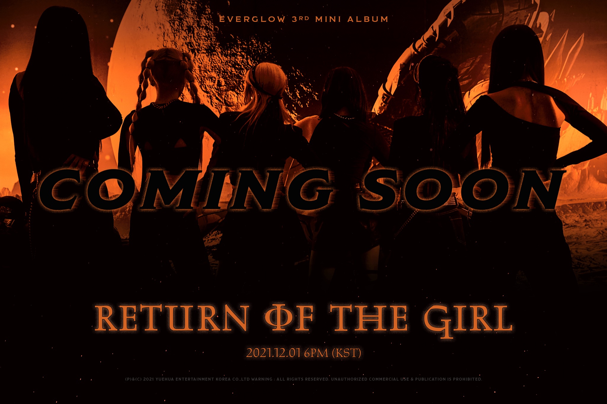 EVERGLOW Announces Comeback Schedule With Mini Album 'Return of the Girl'