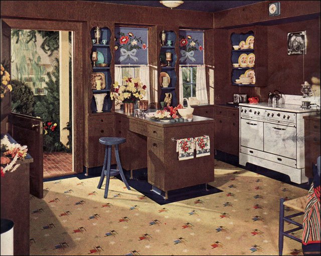 30 Beautiful American Kitchens From the 1940s ~ Vintage Everyday