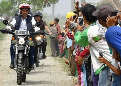 Kawasaki Bangga Jokowi Geber KLX 150 Lagi