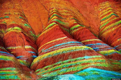 Rainbow Mountains of China’s Zhangye Danxia