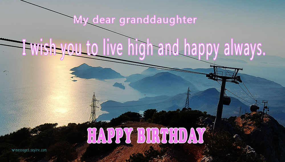 Happy Birthday Granddaughter Wishes Images