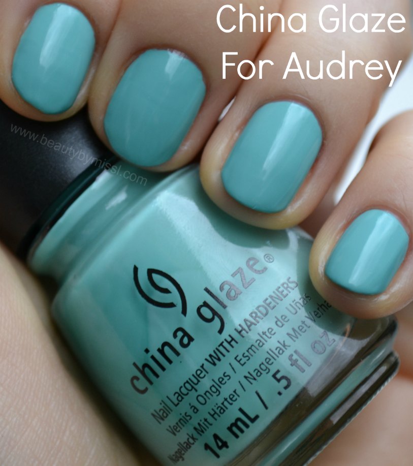 NOTD: China Glaze - For Audrey