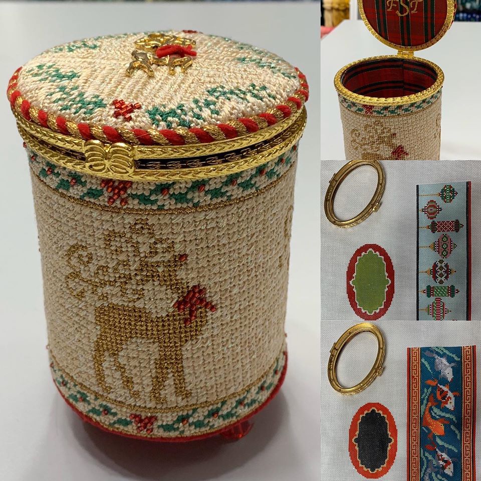 Horse Country Chic The Most Beautiful Needlepoint Boxes You've Ever Seen