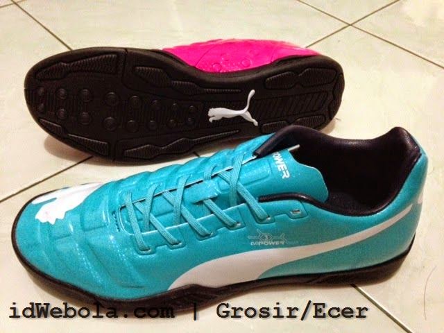 Sepatu Futsal Puma Evopower Biru Pink Sepatu Futsal Puma Evopower Biru Pink