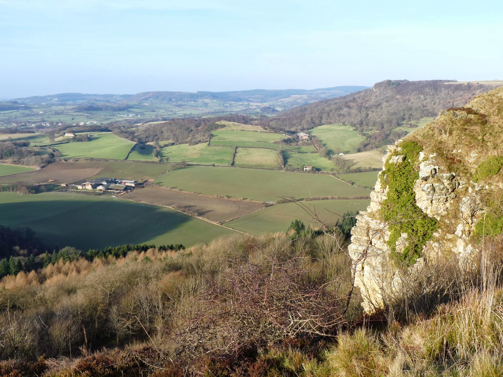 Barry In Thirsks Adventures Christmas Day Walk from the Kilburn White