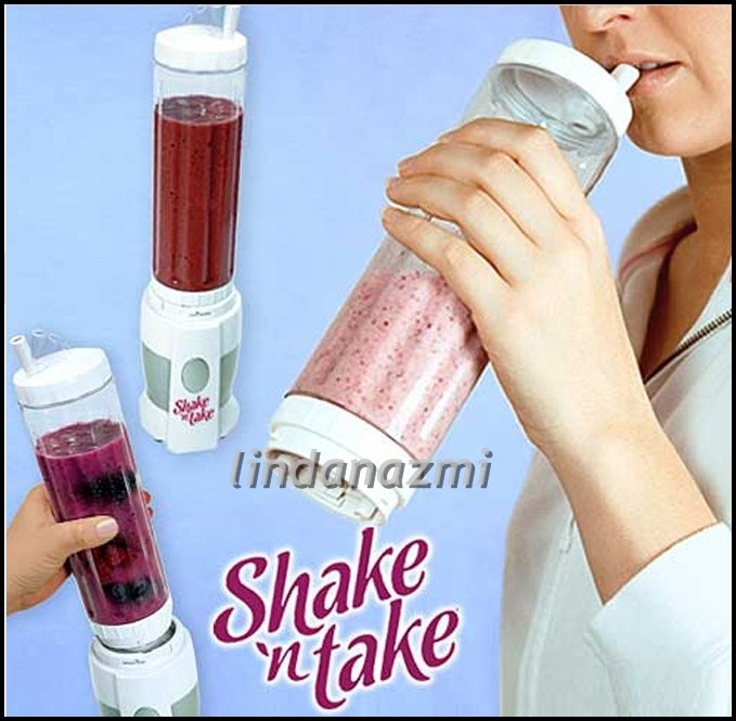 The Sailor Wife Diaries Easy Shaker Shake 'n Take Mini Blender