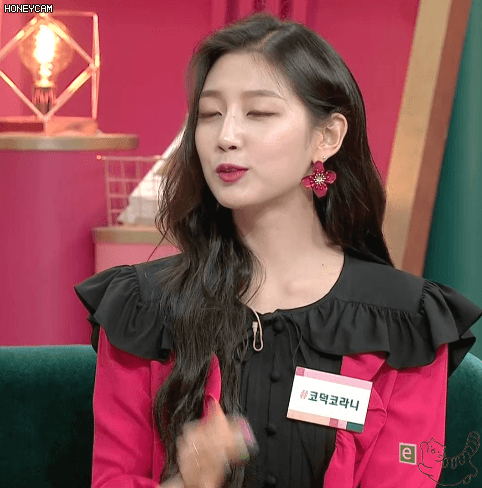 러블리즈 정예인 카드 전소민 그리고 허벅지