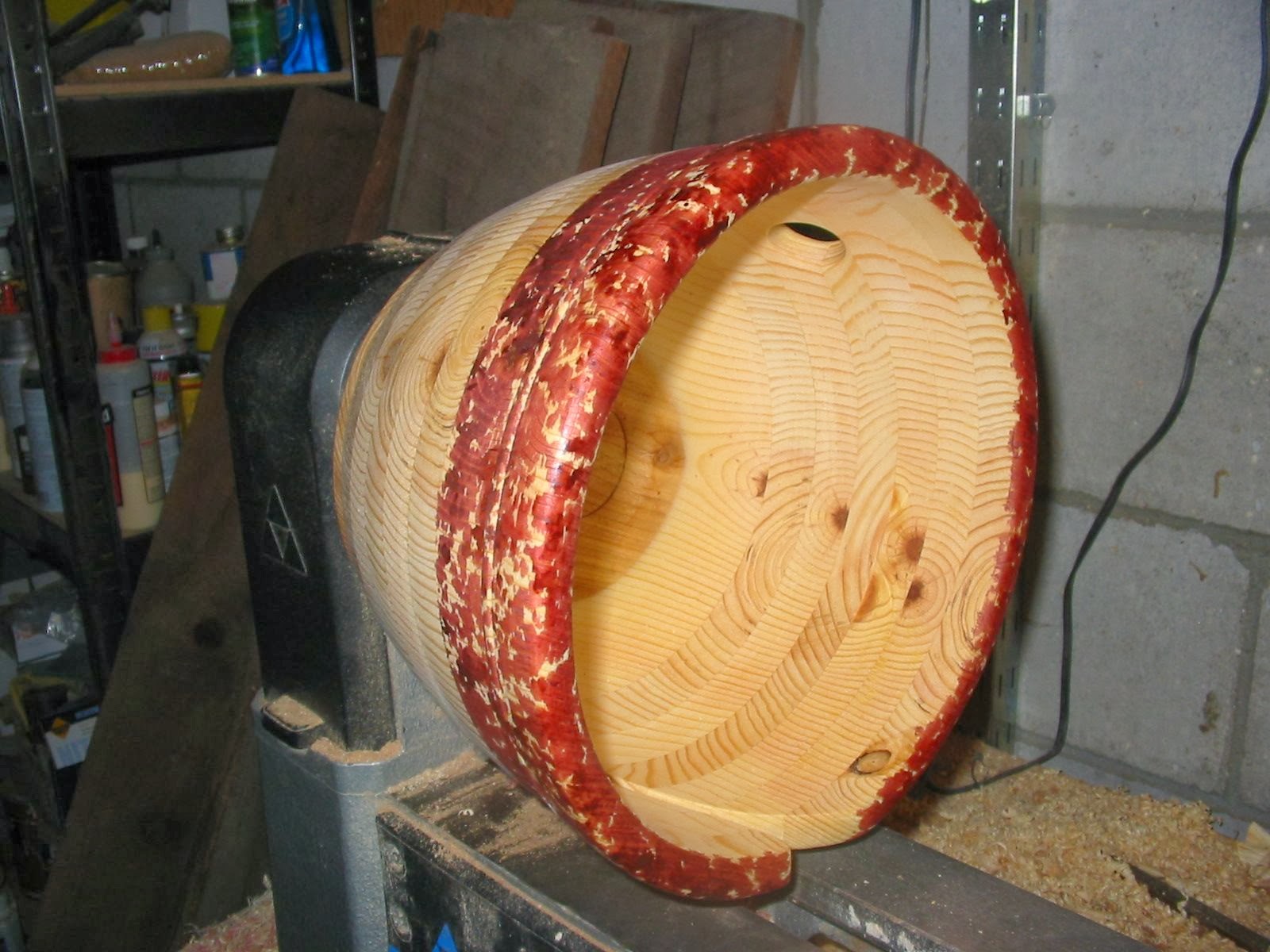 Selkie Wood Works Scrap Wood Project-Yarn bowl continued