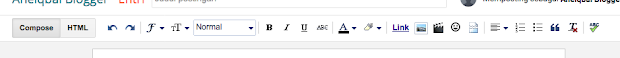 cara membuat artikel di blogger