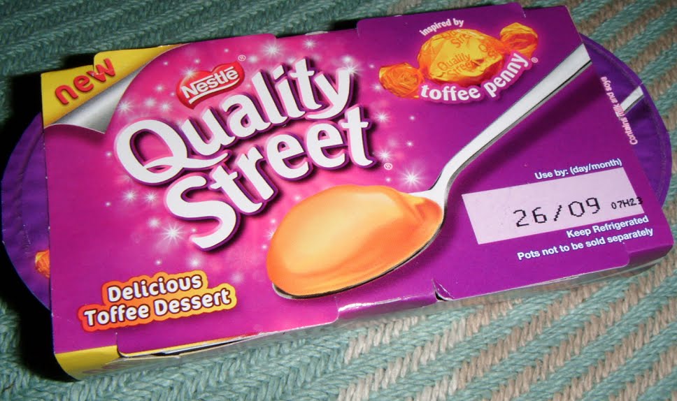 FOODSTUFF FINDS New Quality Street Golden Penny [Delicious Toffee