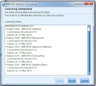 Spss software version 21