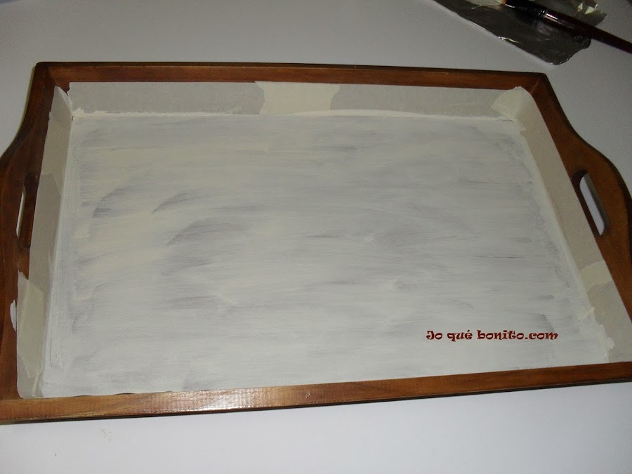 Decorar bandeja para el café