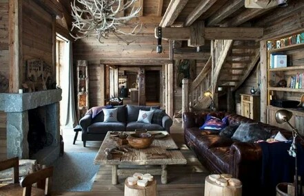 Chalet style houses beautiful projects