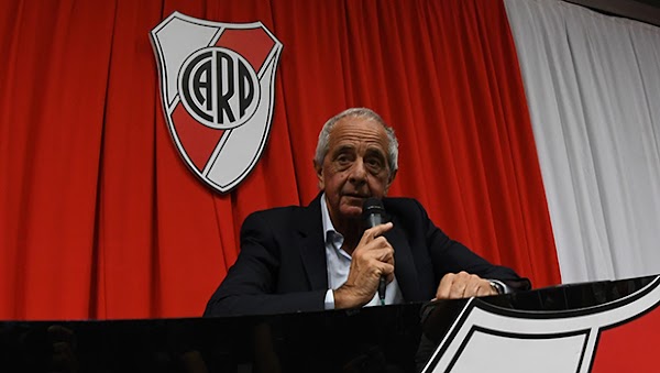 Oficial: River Plate, D'Onofrio es reelegido presidente