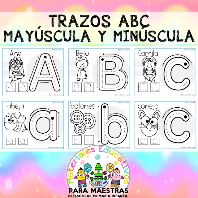 trazos-abecedario-mayuscula-minuscula