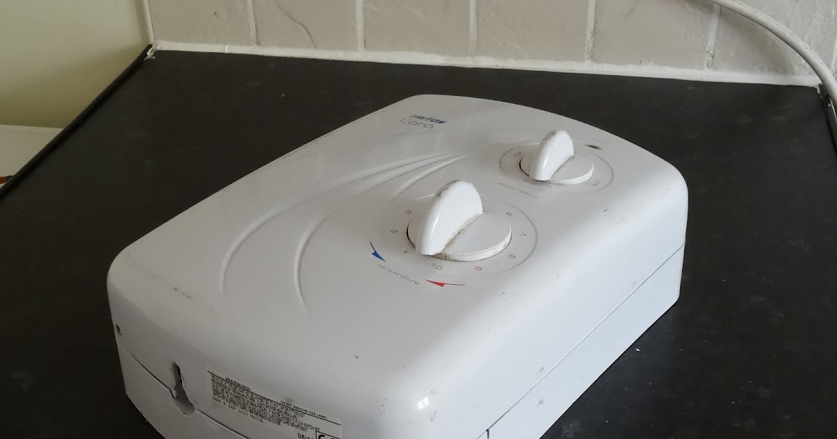 Electrical shower fault finding and repair Triton Cara electric shower